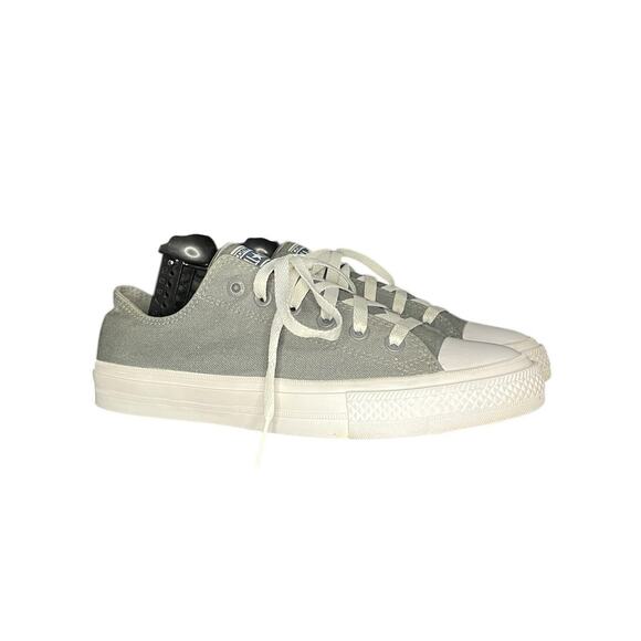 Converse Chuck Taylor All Star Lunarlon Sneakers Shoes Gray Canvas M8 W10 - Picture 3 of 7